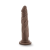 Dildo-dr. skin realistic cock 7.5 chocolate