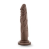 Dildo-dr. skin realistic cock 7.5 chocolate