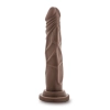 Dildo-dr. skin realistic cock 7.5 chocolate