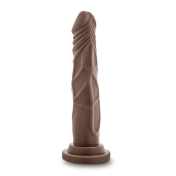 Dildo-dr. skin realistic cock 7.5 chocolate