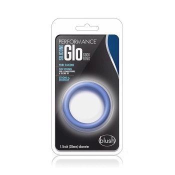 Pierścień-PERFORMANCE SILICONE GLO COCK RING