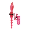 Plug/vibr-SEX SQUID DOUBLE-ENDER - CLEAR HOT PINK