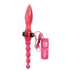 Plug/vibr-SEX SQUID DOUBLE-ENDER - CLEAR HOT PINK