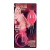 Pompka-clitoral vibrating pump - clear hot pink