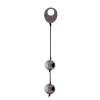 Kulki-DOMINO METALLIC BALLS -CHROME BLACK