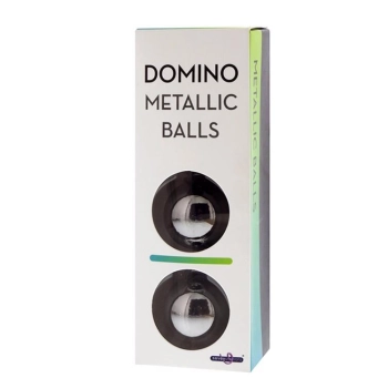 Kulki-DOMINO METALLIC BALLS -CHROME BLACK