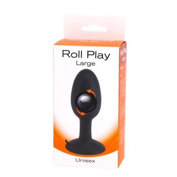 Plug-ROLL PLAY LARGE BLACK