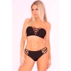 Bielizna-TRUTH OR BARE 2PC BRA SET BLACK, M/L