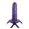 Proteza-A&E UNIVERSAL HOLLOW STRAP-ON PURPLE