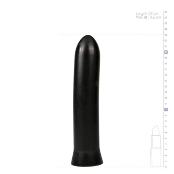 Dildo All Black 22.5 cm