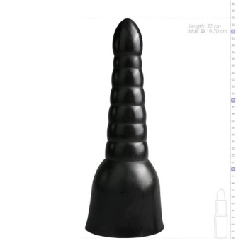 Dildo All Black 33.5 cm