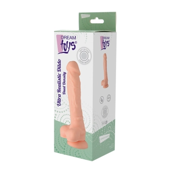 Dildo-dream toys dual density silicone dildo