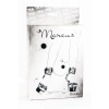 Kajdanki-marcus 712001 ankle cuffs with metal chain tracery syntetic silver bdsm valentine day