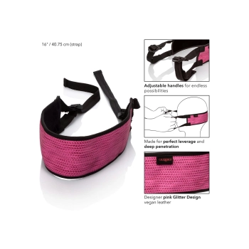 Maska-Tickle Me Pink BJ Strap