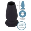 Otwarty korek analny plug tunel sex zatyczka 7cm