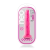 Dildo-neo 7.5inch dual density cock neon pink