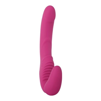 A&E EVES VIBRATING STRAPLESS STRAP ON