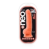 Neo elite 7.5inch cock with balls orange