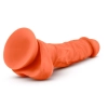 Neo elite 7.5inch cock with balls orange