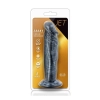 Jet ebony 6inch dildo ebony metallic