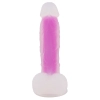 Penis dildo na przyssawce miękki naturalny 17cm