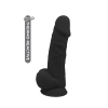 Dream toys real love dildo 8,5inch black