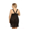 Samara black chemise L+ ( czarna halka )