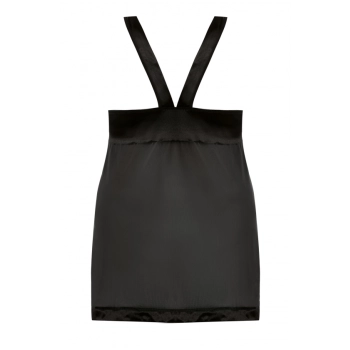 Samara black chemise L+ ( czarna halka )