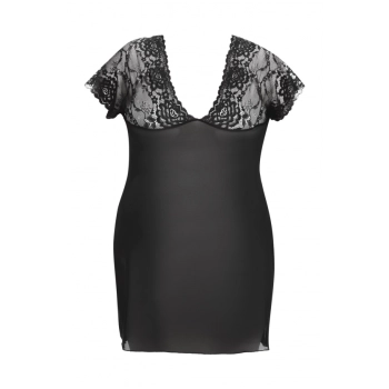 Marina black chemise XL+ ( czarna halka )