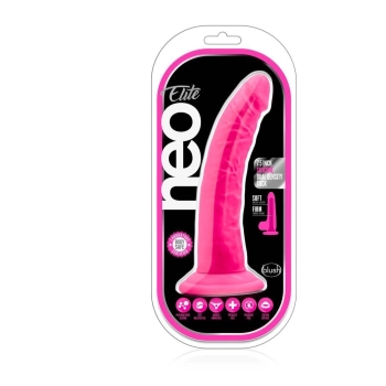 NEO ELITE 7.5INCH DUAL DENSITY COCK NEON