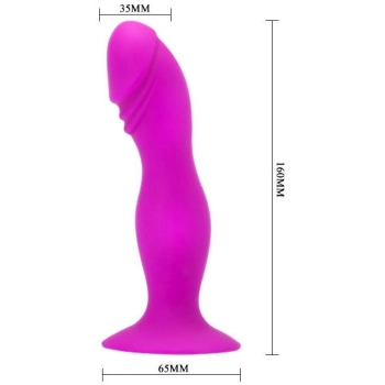 Dildo analne realistyczny korek przyssawka 16cm