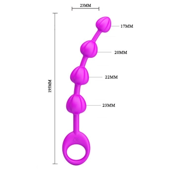 Analne koraliki do wkładania do pupy kuleczki 19cm