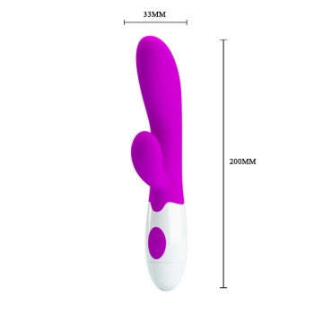 Mocny wibrator punkt g łechtaczka 30trybów 20cm