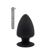 DREAM TOYS PREMIUM SILICONE PLUG M BLACK