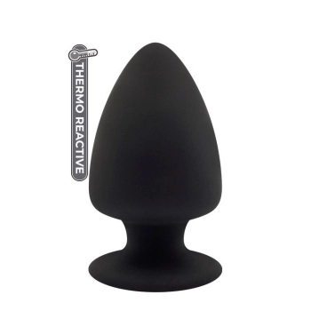 DREAM TOYS PREMIUM SILICONE PLUG L BLACK