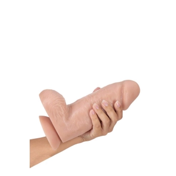 Gruby realistyczny penis dildo z przyssawką 25,5cm