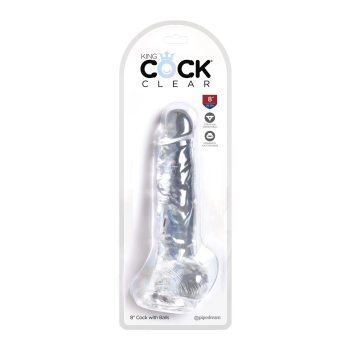 King cock 8 inch cock w balls