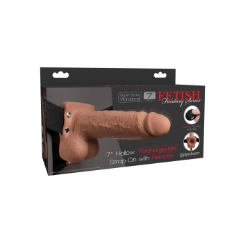 Hollow Strap-On Remote 7 Inch