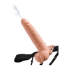 Squirting Strap-On 7.5 Inch