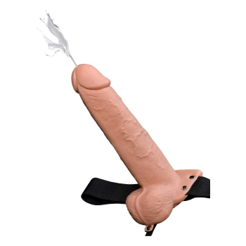 Squirting Strap-On 9 Inch