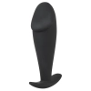 Silikonowy korek analny mały penis plug sex 10cm