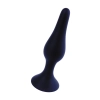 Korek analny silikonowy HeavyFun czarny 12,5 cm