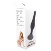 Korek analny silikonowy HeavyFun czarny 12,5 cm