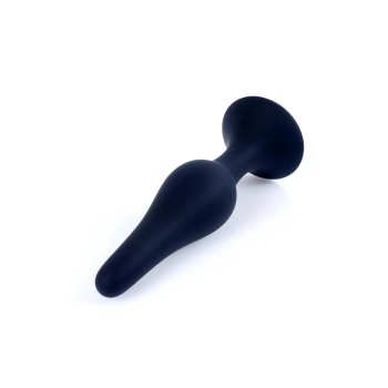 Korek analny silikonowy HeavyFun czarny 12,5 cm