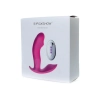 Wibrator analny silikonowy do majtek pulsator z ogrzewaniem USB Fox