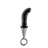 MENZSTUFF ANAL PLUG WITH PLATED HANDLE