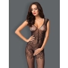 Prześwitujące bodystocking otwarty krok f234 s/m/l