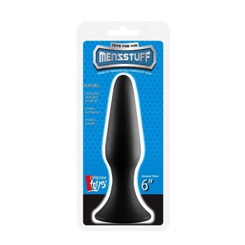 MENZSTUFF METAL BALL BUTT PLUG BLACK