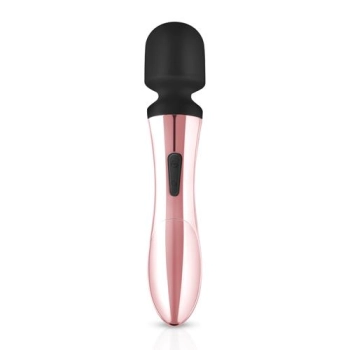 Wibrator różdżkowy Rosy Gold Nouveau Curve EasyToys różowy 21 cm
