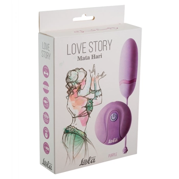 Lola Toys Love Story - Vibrating Egg - Mata Hari Purple